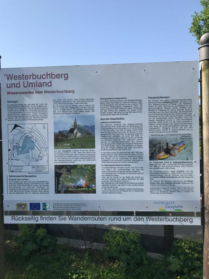 Ferienhaus Westerbuchberg Übersee Kültér fotó